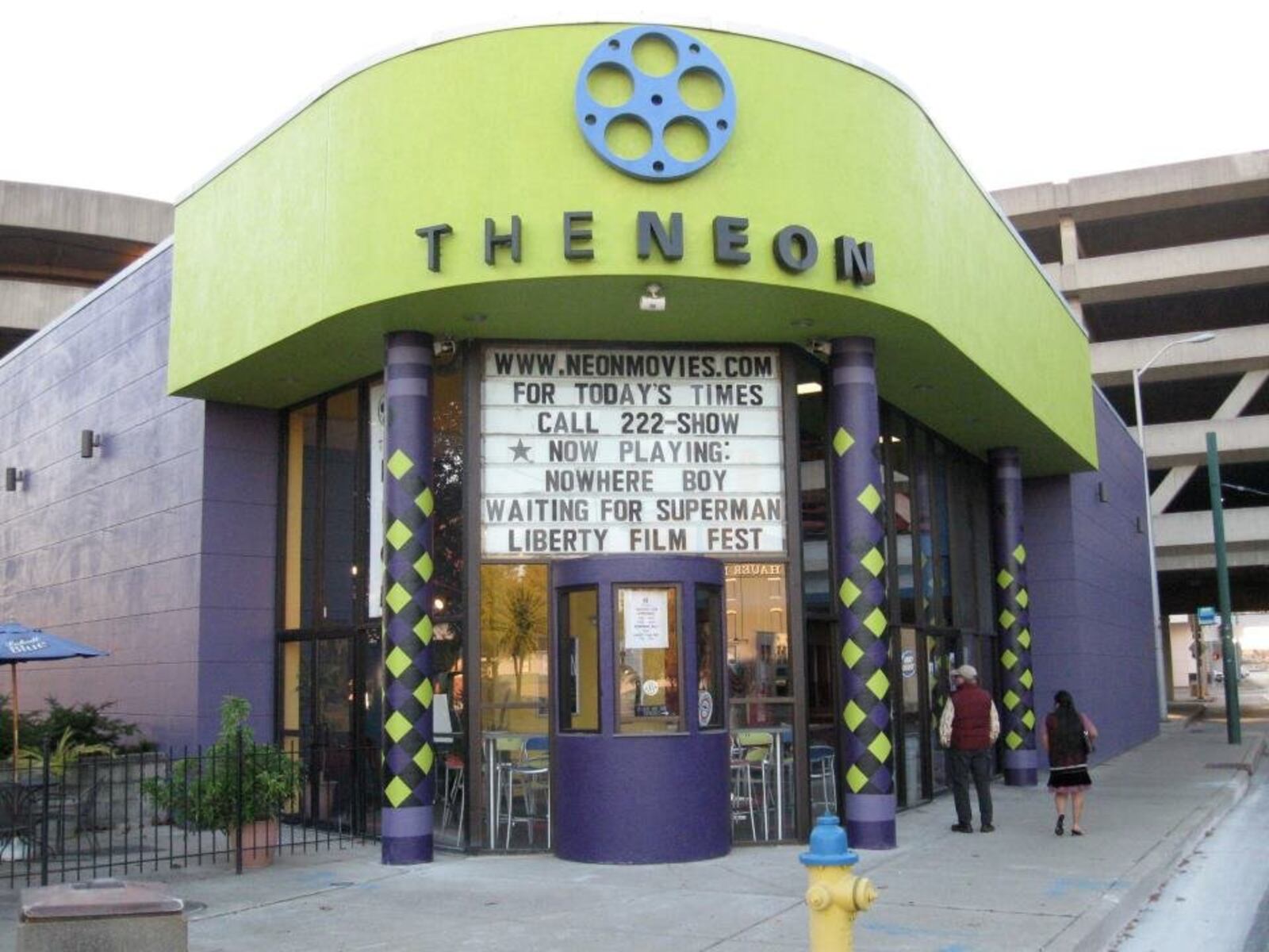 The Neon movie theater in downtown Dayton specializes in international and independent films. (Photo source: Facebook)