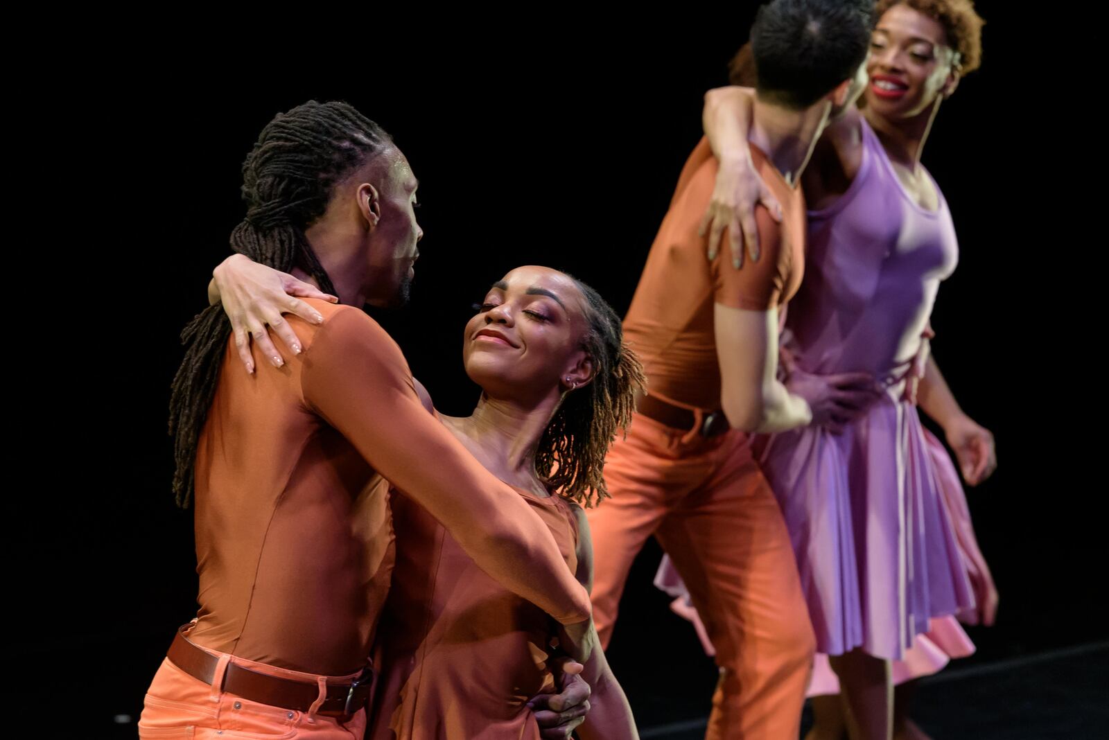 The Dayton Contemporary Dance Company made history in February 2024 as the first African American company to perform Paul Taylor’s "Esplanade." TOM GILLIAM / CONTRIBUTING PHOTOGRAPHER