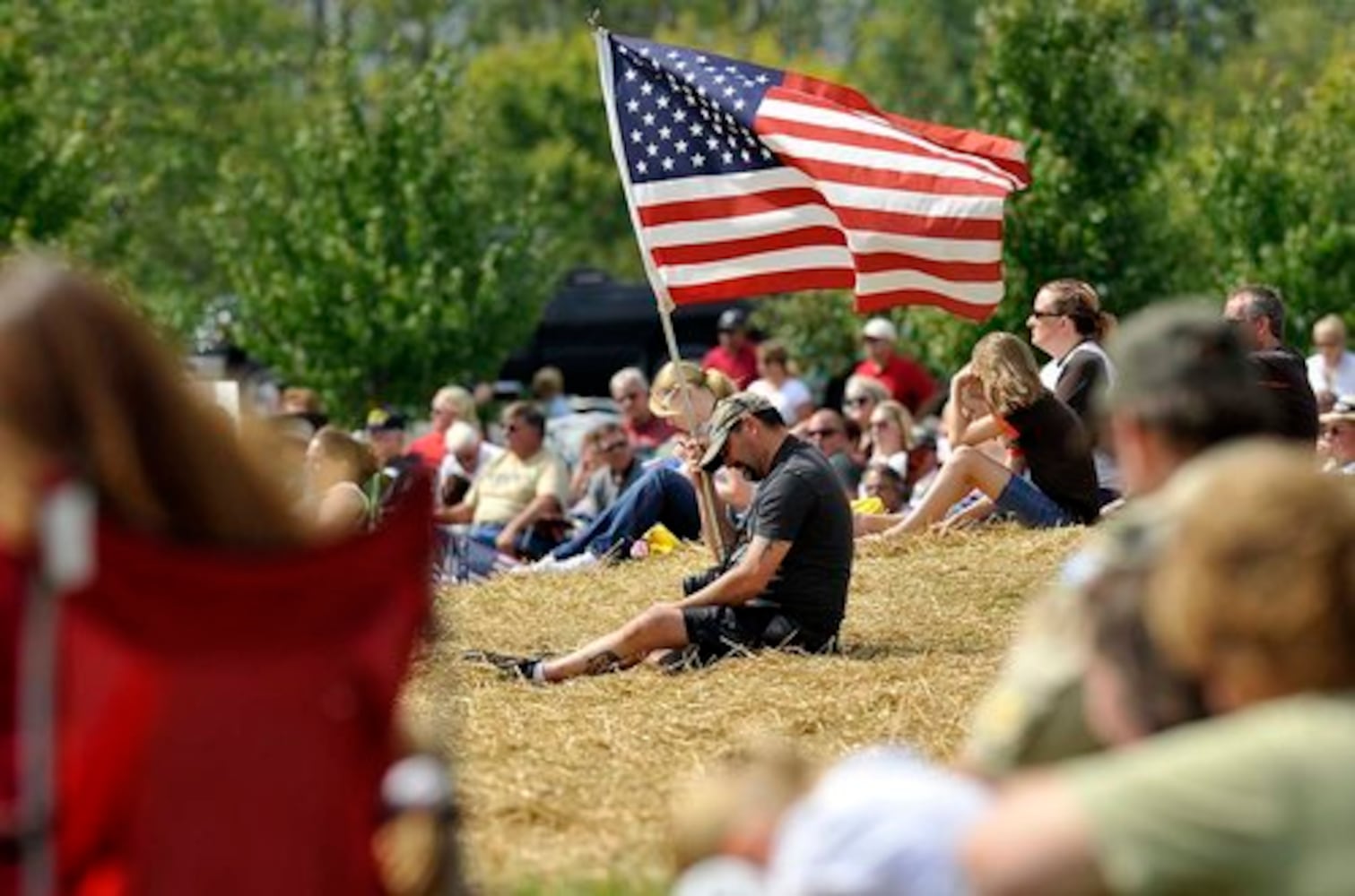 9/11 Memorial ceremony in Urbana