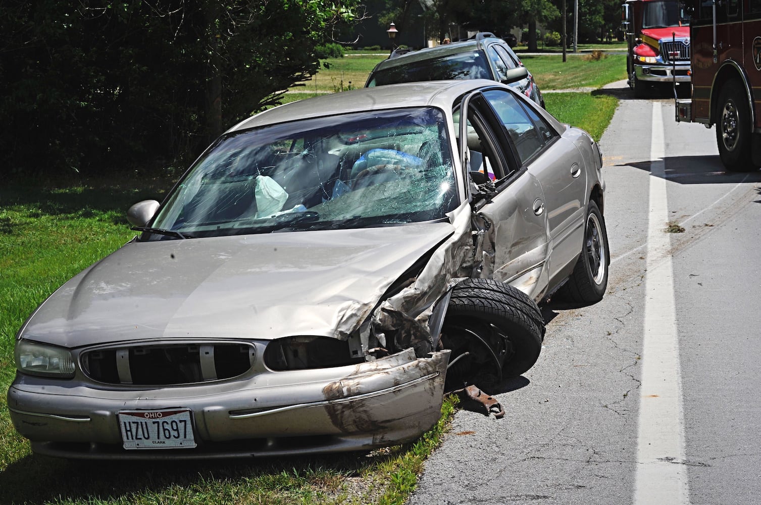 Two vehicle accident route 40 7800 block