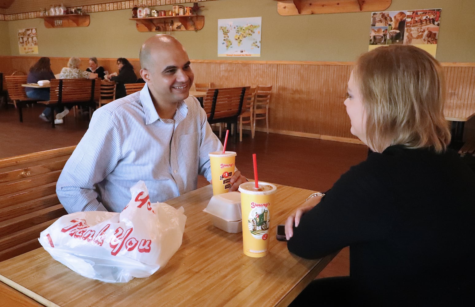 PHOTOS: Some Area Restaurants Start Indoor Dinning