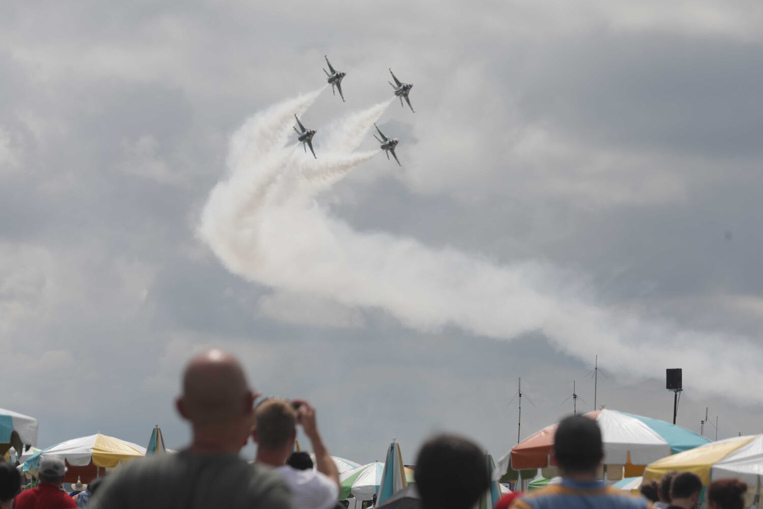 Thunderbirds at Dayton Air Show 2021