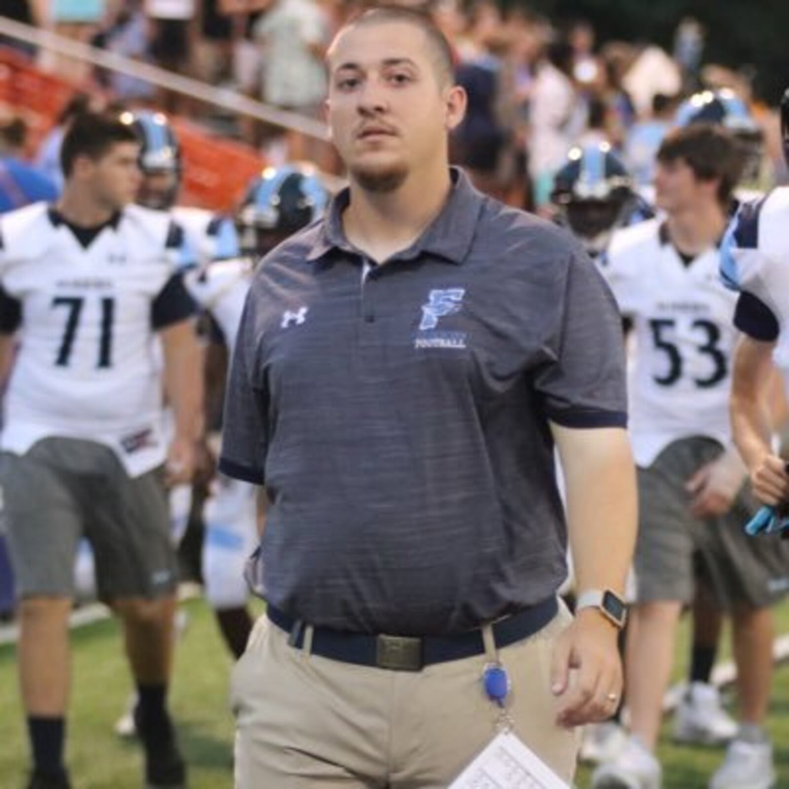 Nicholas Bandstra was recently named head football coach at Northwestern High School. CONTRIBUTED