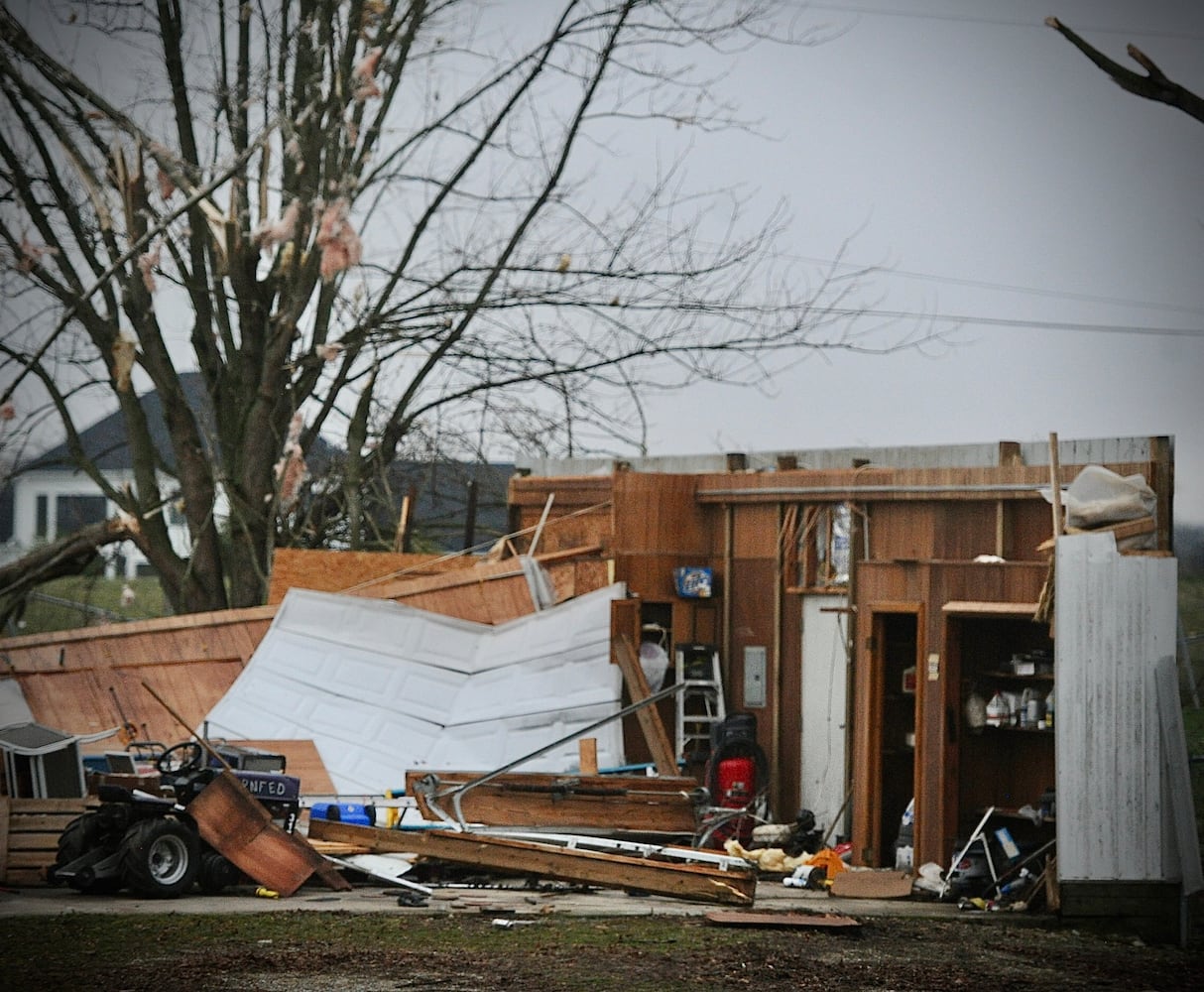 Tornado photos from Miami county