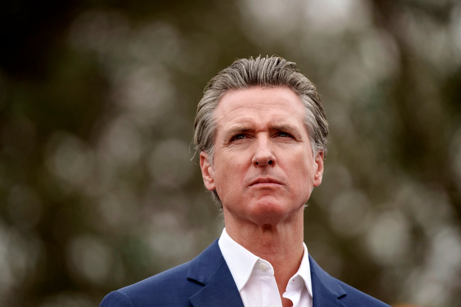 FILE - California Gov. Gavin Newsom speaks during a press conference in Los Angeles, Wednesday, Sept. 25, 2024. (AP Photo/Eric Thayer, File)