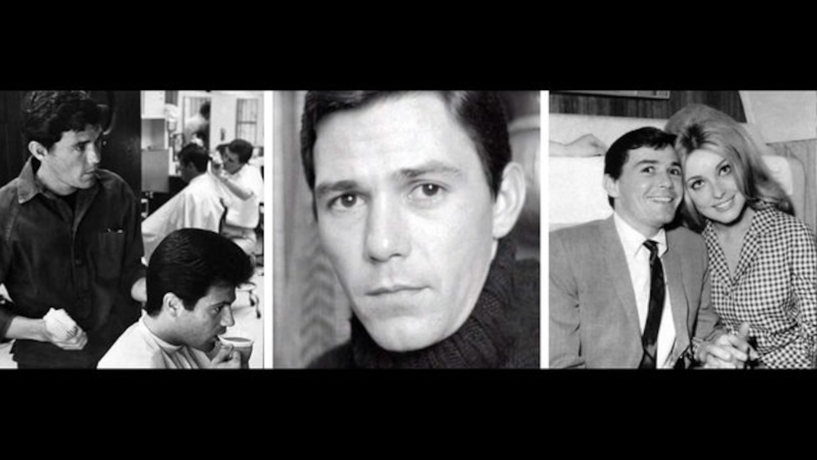 Celebrity hairstylist Jay Sebring, pictured in undated photos with a client and with former girlfriend, actress Sharon Tate, was killed Aug. 9, 1969, in Tate's Los Angeles home by followers of Charles Manson.