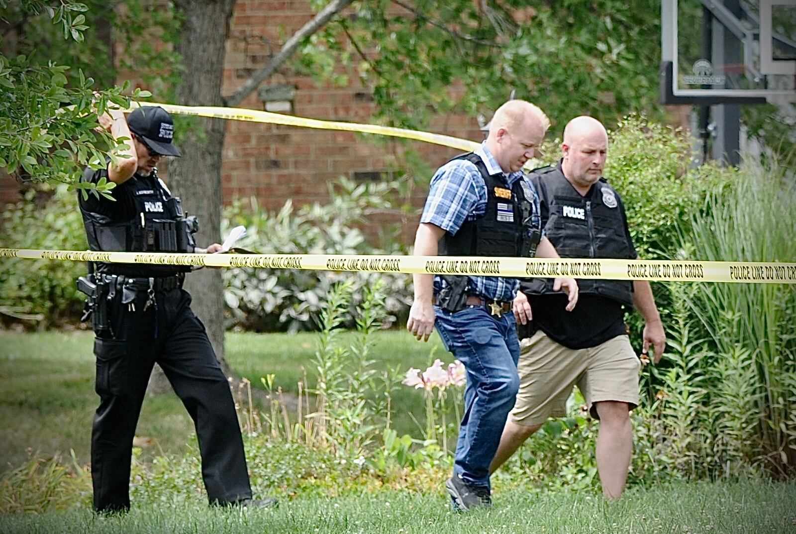 Shooting on Hardwicke Pl. Butler Twp. Friday Aug 5, 2022. MARSHALL GORBY \STAFF