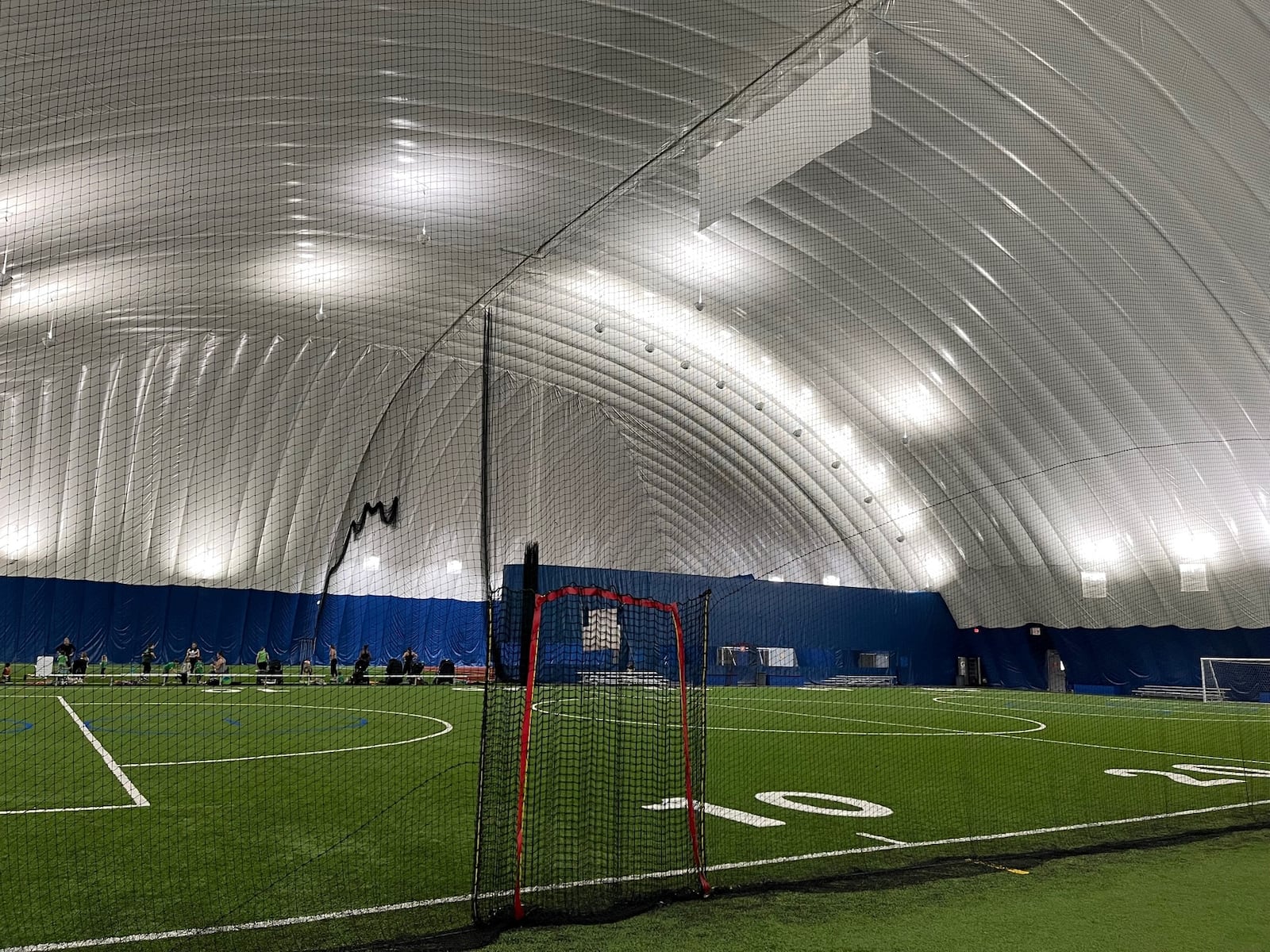 The Champion City Sports & Wellness Center, a proposed $17 million facility in Springfield, would be similar in design to the Bo Jackson Elite Sports Development dome structure in Hilliard shown here. CHRIS SCHUTTE/CONTRIBUTED