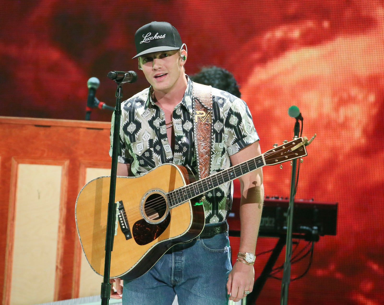 FILE - Parker McCollum performs at the iHeartCountry Music Festival, May 13, 2023, in Austin, Texas. (Photo by Jack Plunkett/Invision/AP, File)