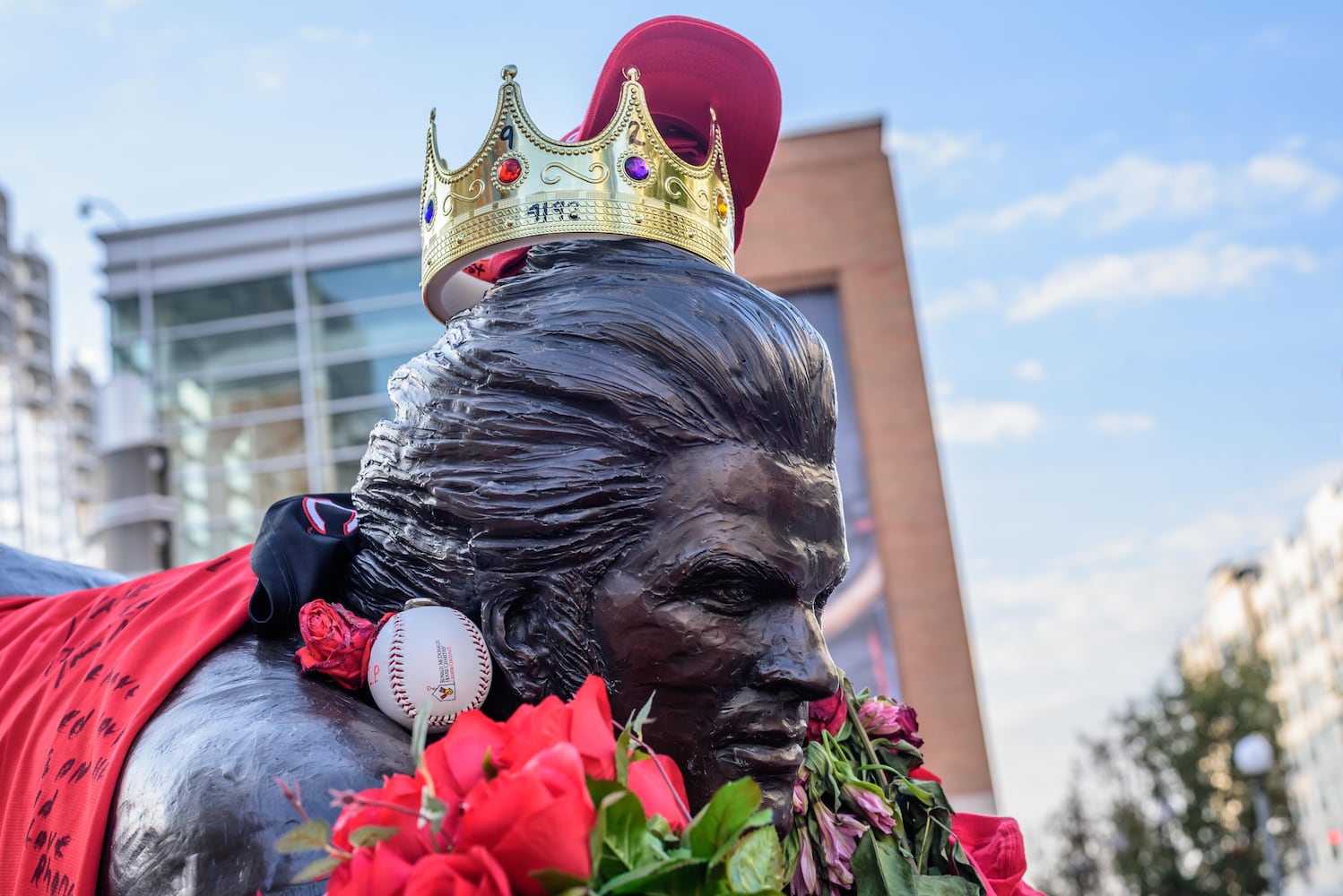 PHOTOS: Pete Rose Memorial at Great American Ball Park in Cincinnati