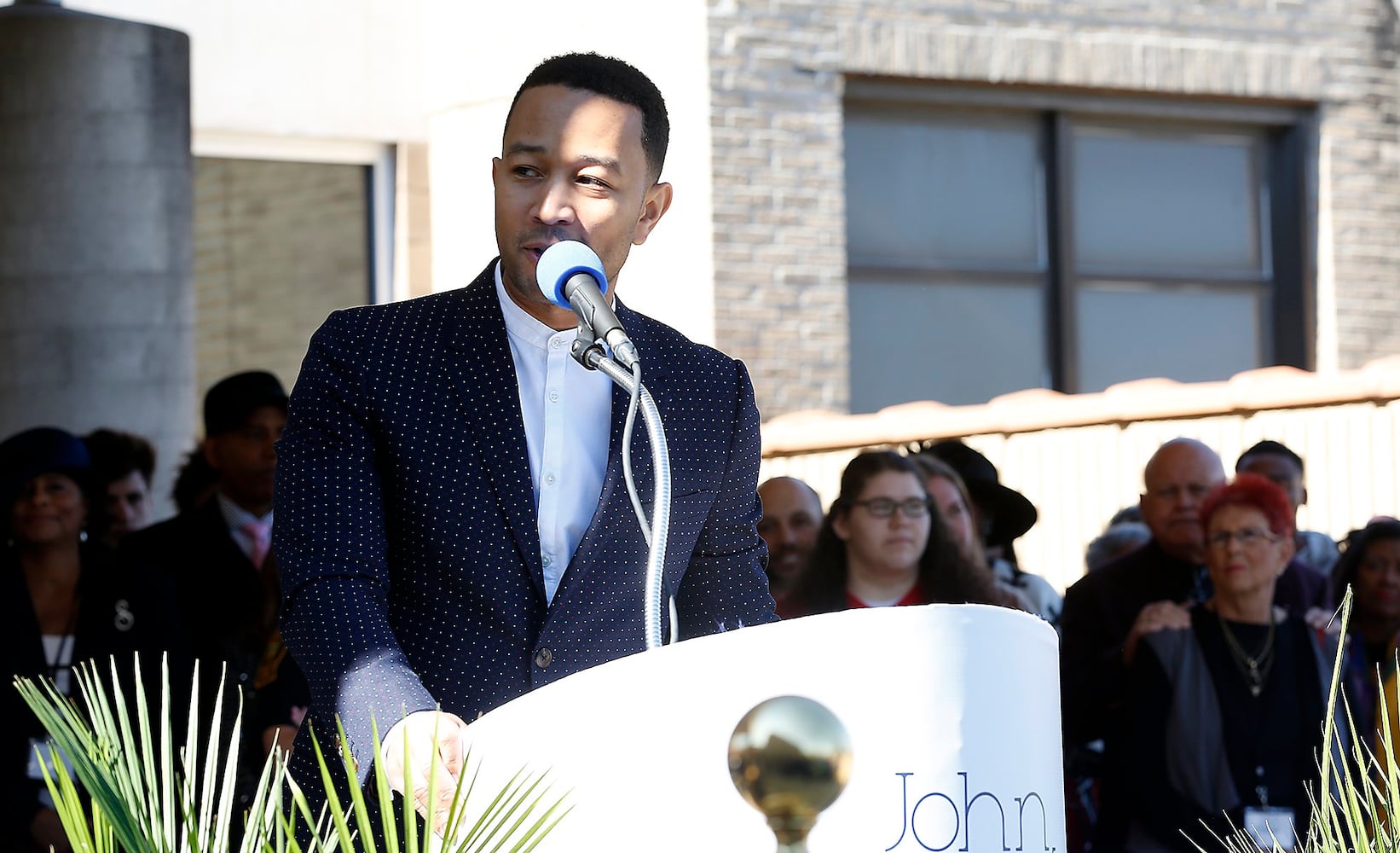 PHOTOS: John Legend in Springfield to open theater