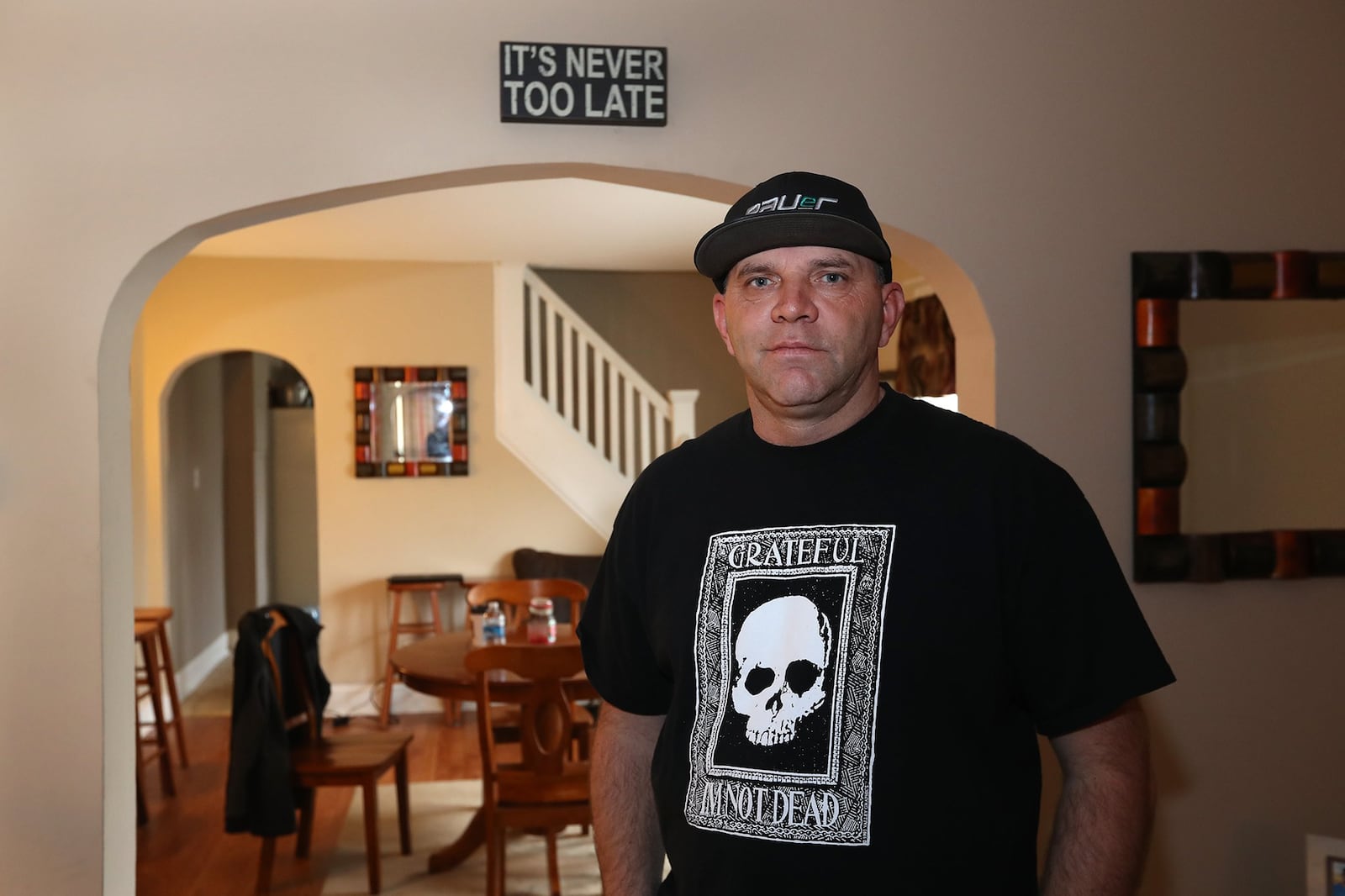 Shane Keyton, is a recovering addict who now operates several recovery homes in Springfield. Bill Lackey/Staff