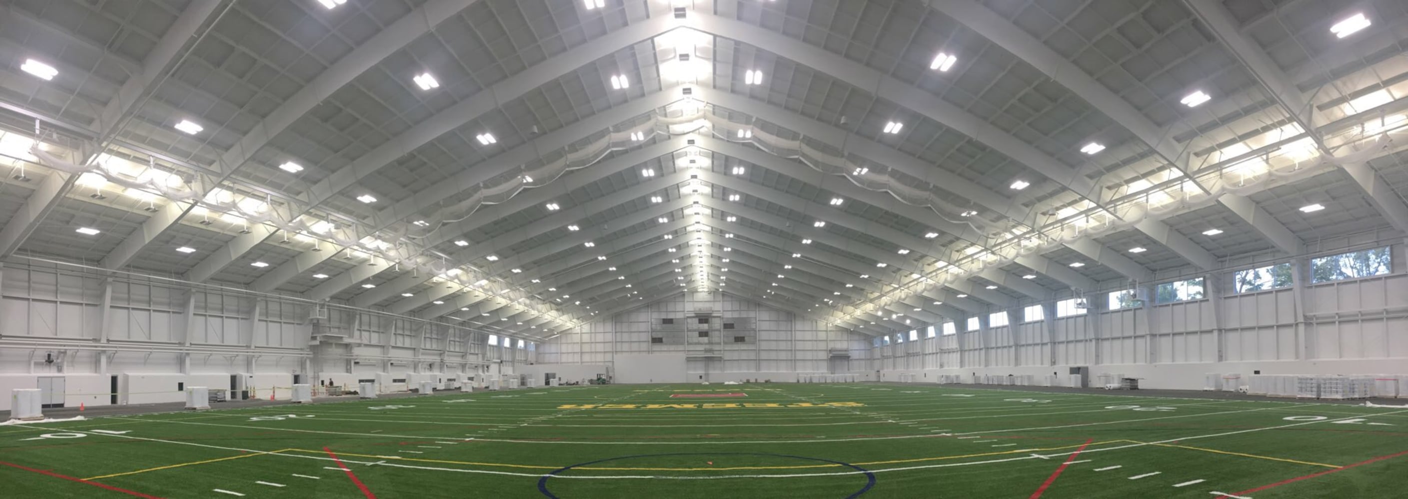 Photos: Wittenberg's indoor facility nears completion