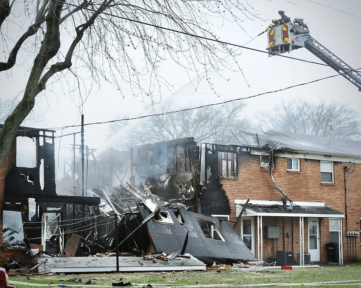 Apartment explosion in Springfield