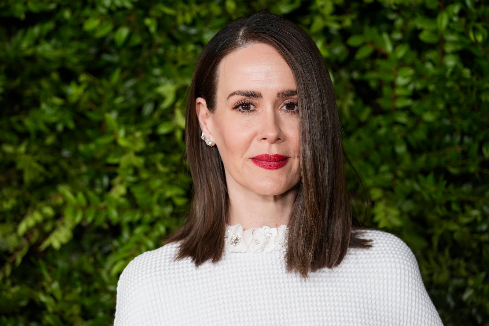 Sarah Paulson attends the Academy Women's Luncheon on Tuesday, Dec. 10, 2024, at the Academy Museum of Motion Pictures in Los Angeles. (AP Photo/Chris Pizzello)