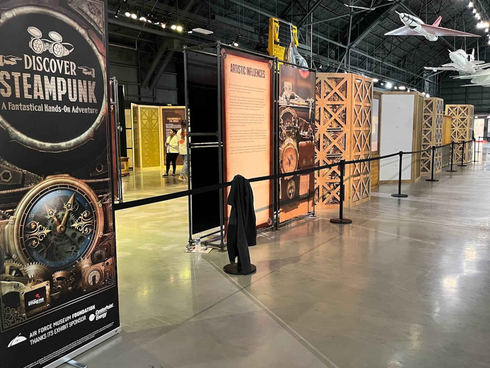 Located in the Air Force Museum's 4th building is "Discover Steampunk: A Fuantastical Hands-On Adventure," free to all visitors until Dec. 10.