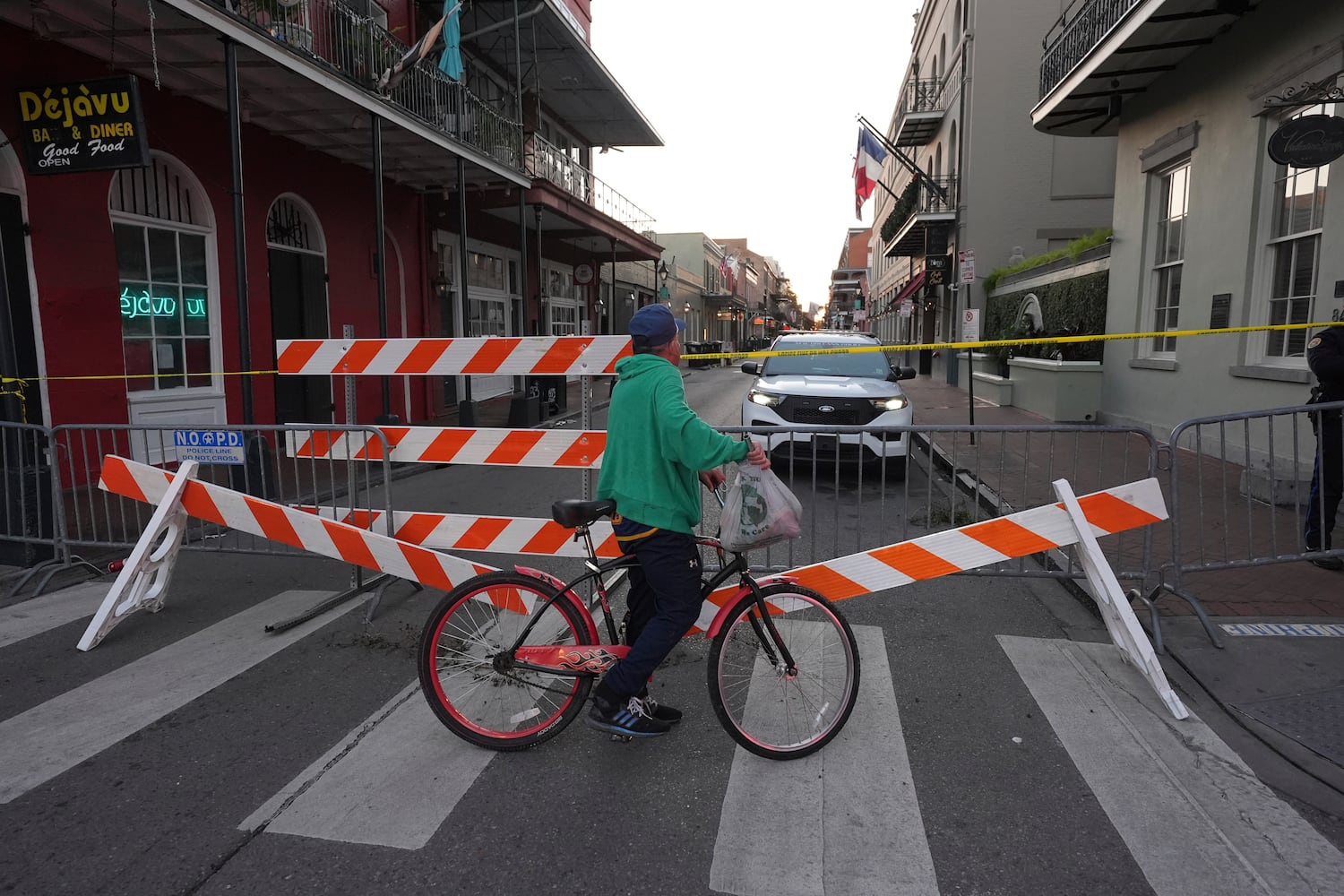 New Orleans Car Into Crowd