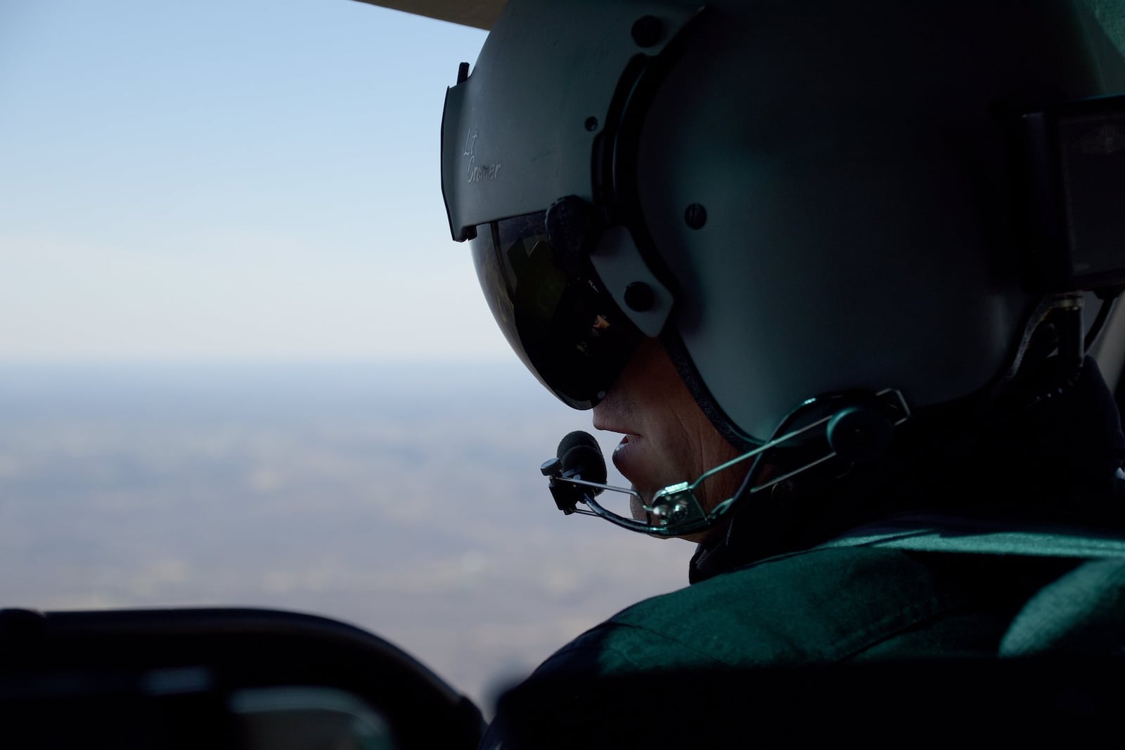 Airmen with the 178th Wing teamed up with the aviation department of the Ohio State Highway Patrol to provide flood relief to affected areas in the Southern regions of Ohio, Feb. 27, 2018. Nearly 10 Airmen provided birds-eye view imagery to analysts on the ground who coordinated with emergency relief agencies. Contributed photo