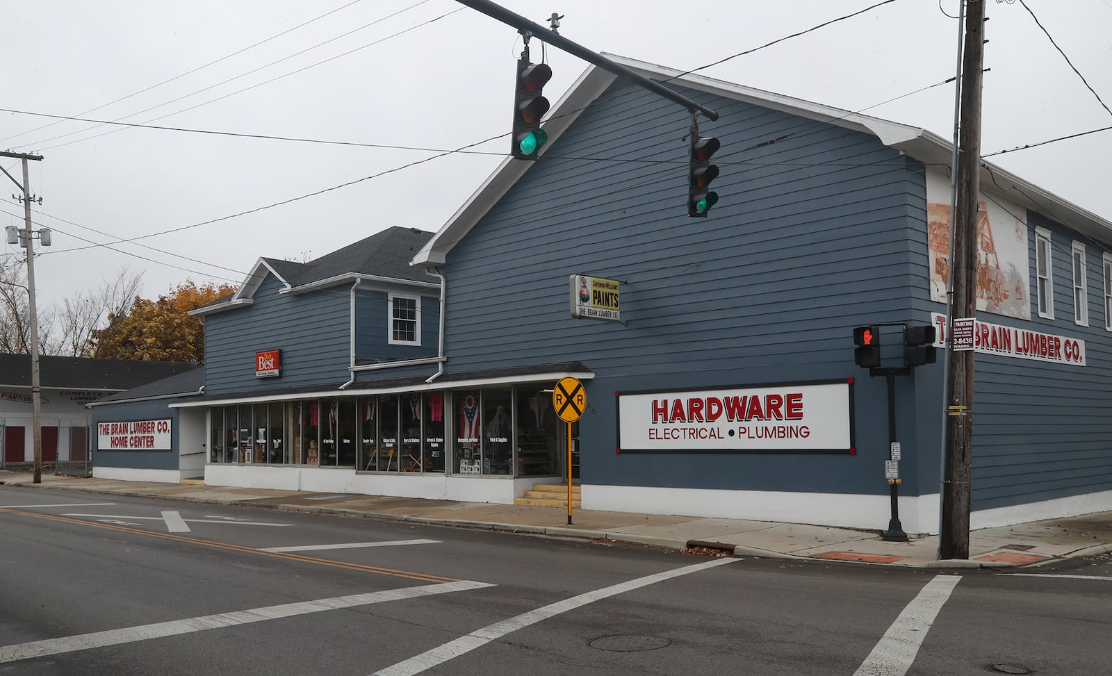 The Brain Lumber Company on East Street in Springfield has been in business for 154 years. BILL LACKEY/STAFF