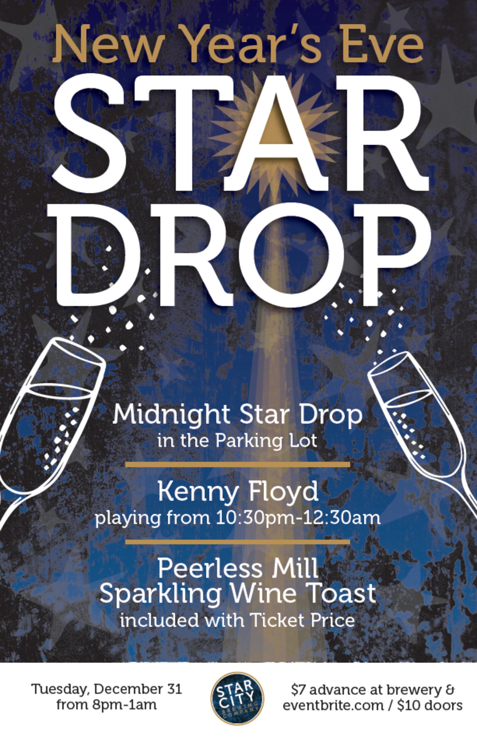 On New Year's Eve, the Star City Brewing Company will host its second annual Star Drop.