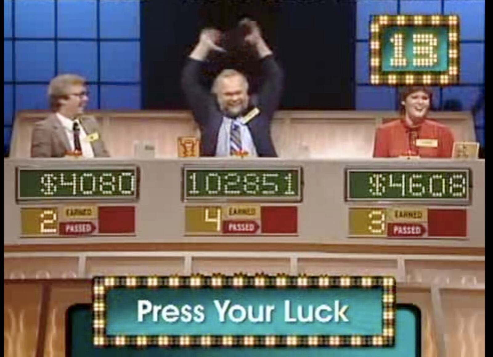 In 1984, Lebanon resident Michael Larson won more than $110,000 on "Press Your Luck" by memorizing the pattern of the board. Larson squandered his fortune on several "get rich quick" schemes.