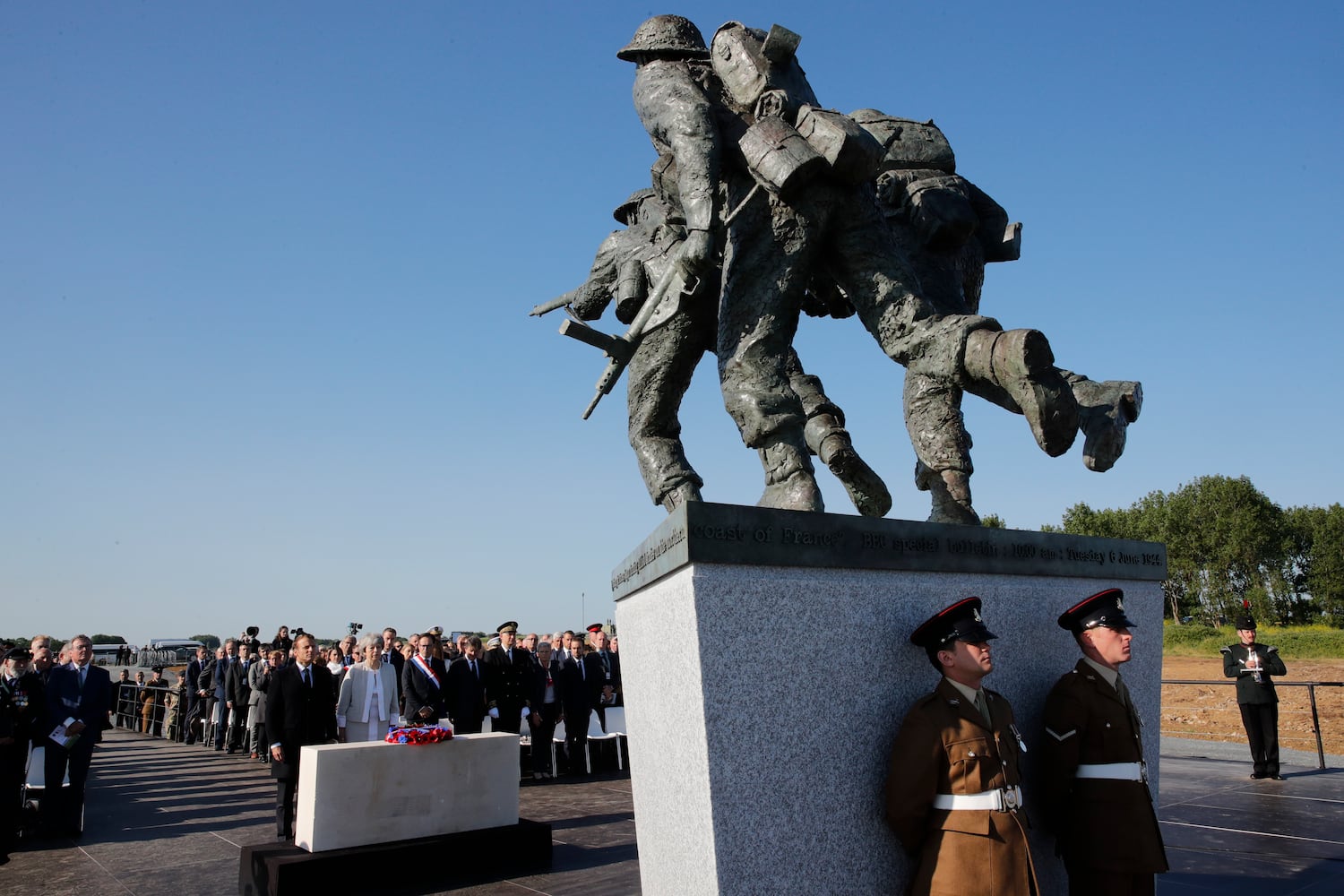 Photos: Trump, world leaders mark 75th anniversary of D-Day in Normandy