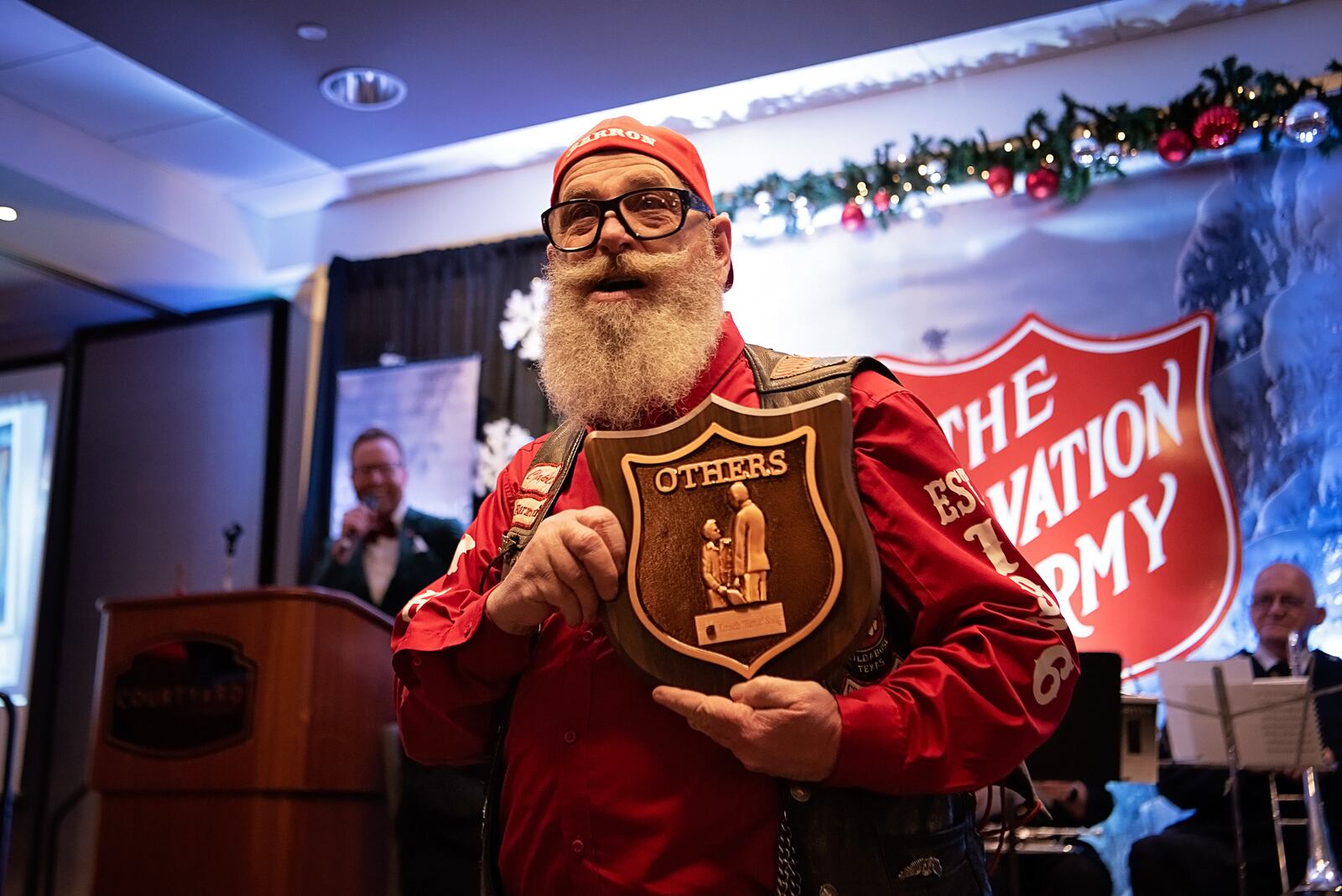 The Springfield Salvation Army beat its record for the overall total raised with $114,000 at its 14th annual Season of Giving luncheon, where Kenneth “Barron” Seelig, of the Highway Hikers, was the recipient of this year’s “Others” award. Contributed