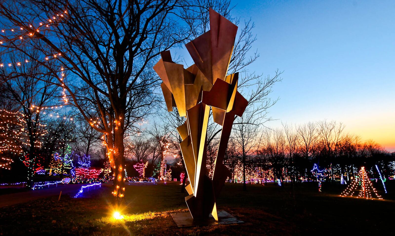 Pyramid Hill’s Holiday Lights on the Hill in Hamilton.