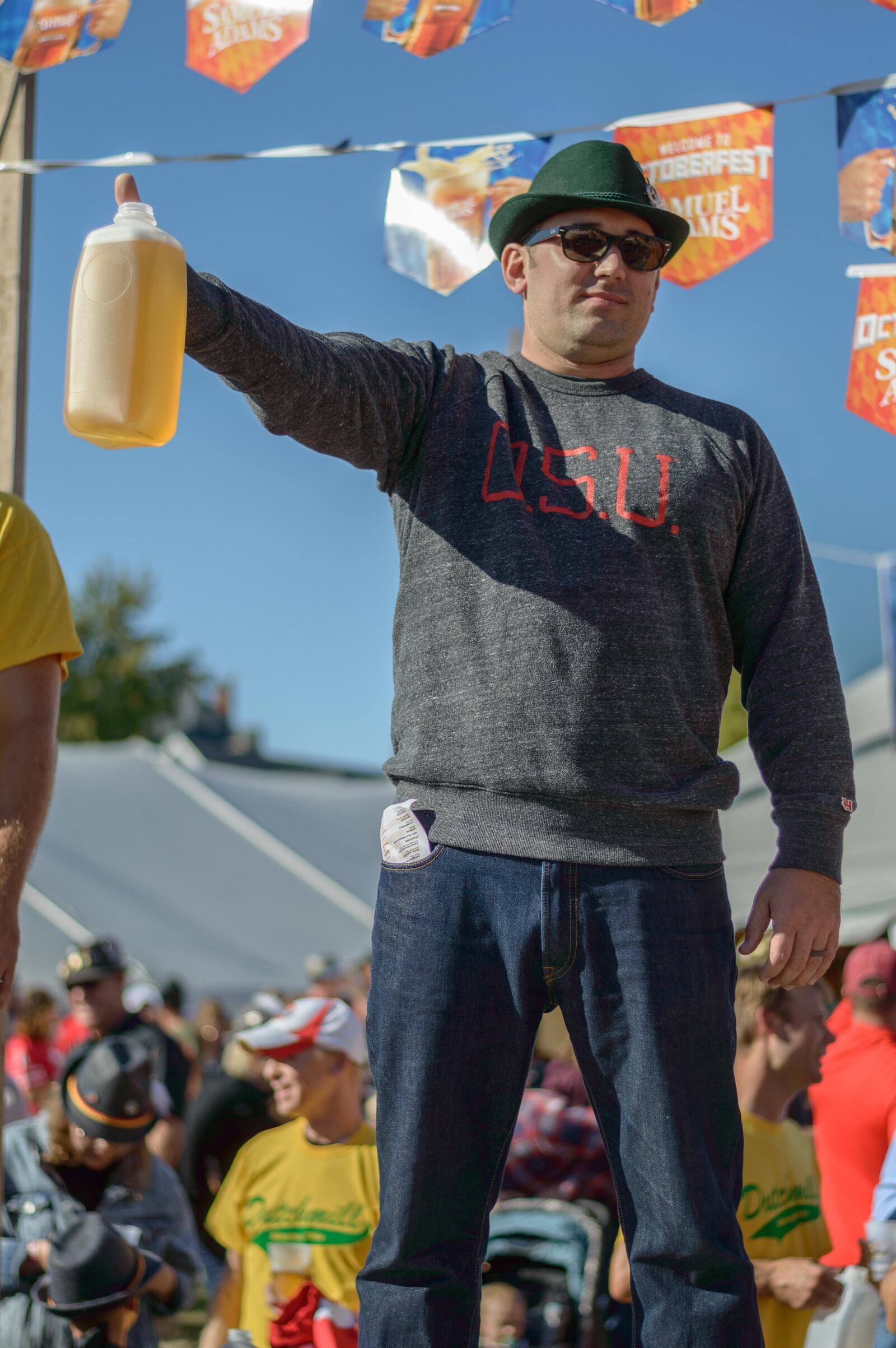 Minster is a small village located approximately one hour north of Dayton. Every year, their Oktoberfest weekend attracts a crowd roughly 30 times the size of the village population (yes, we said 30). TOM GILLIAM / STAFF