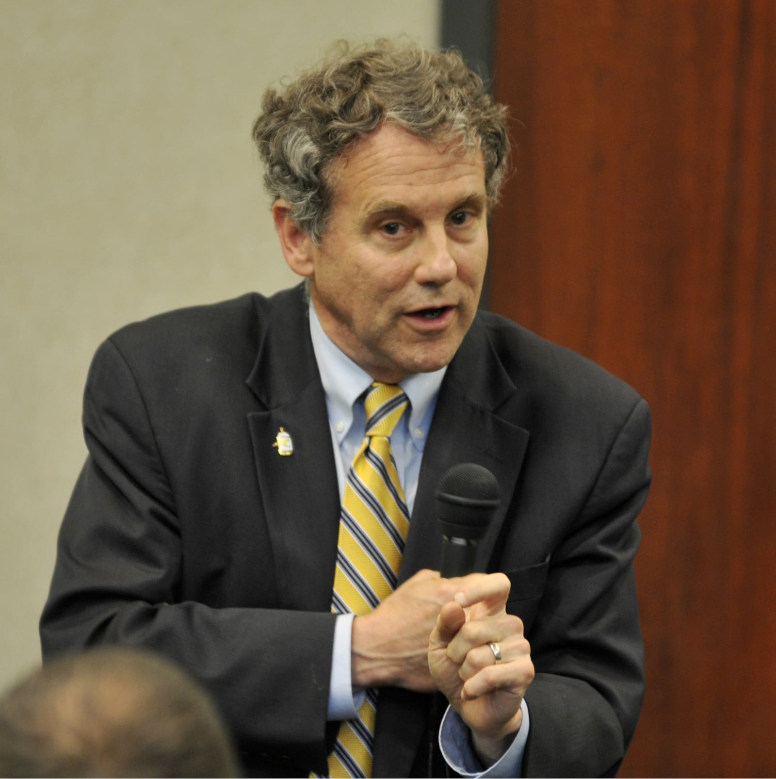 U.S. Sen. Sherrod Brown, D-Ohio. PHOTO/MICHAEL D. PITMAN