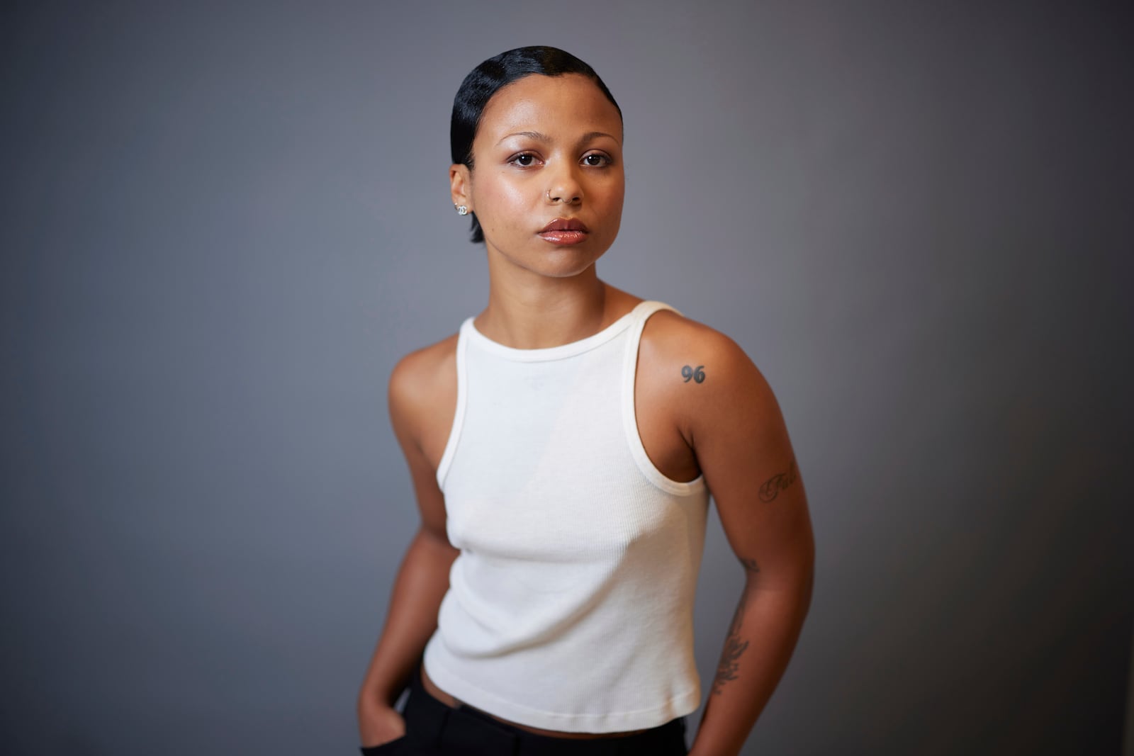 Myha'la poses for a portrait on Wednesday, Nov. 20, 2024, in New York. Myha'la has been named one of The Associated Press' Breakthrough Entertainers of 2024. (Photo by Matt Licari/Invision/AP)