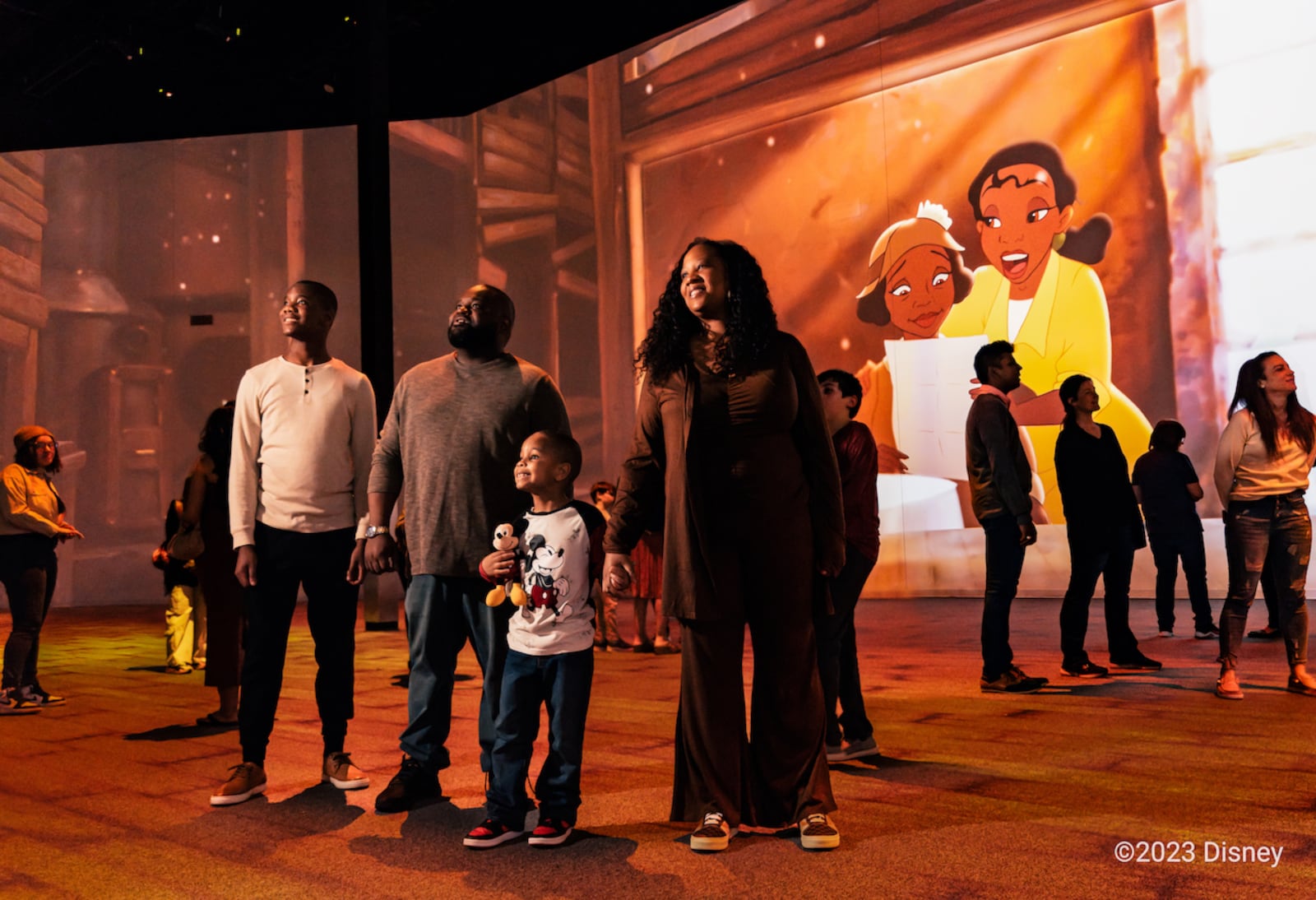 Immersive Disney Animation will drop Disney lovers right into their favorite animated films in Columbus through June. PHOTO BY KYLE FLUBACKER