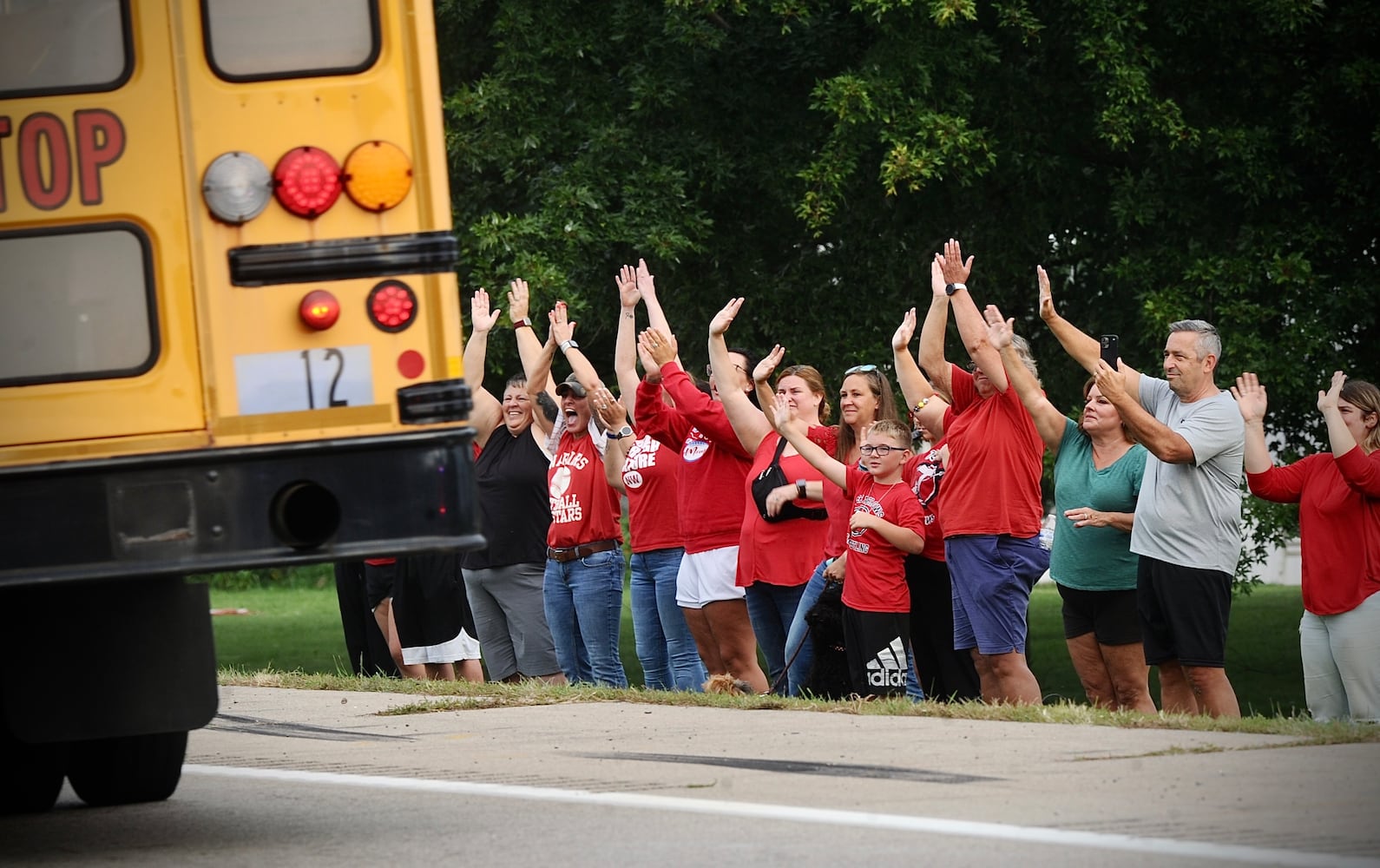 Northwestern community shows support