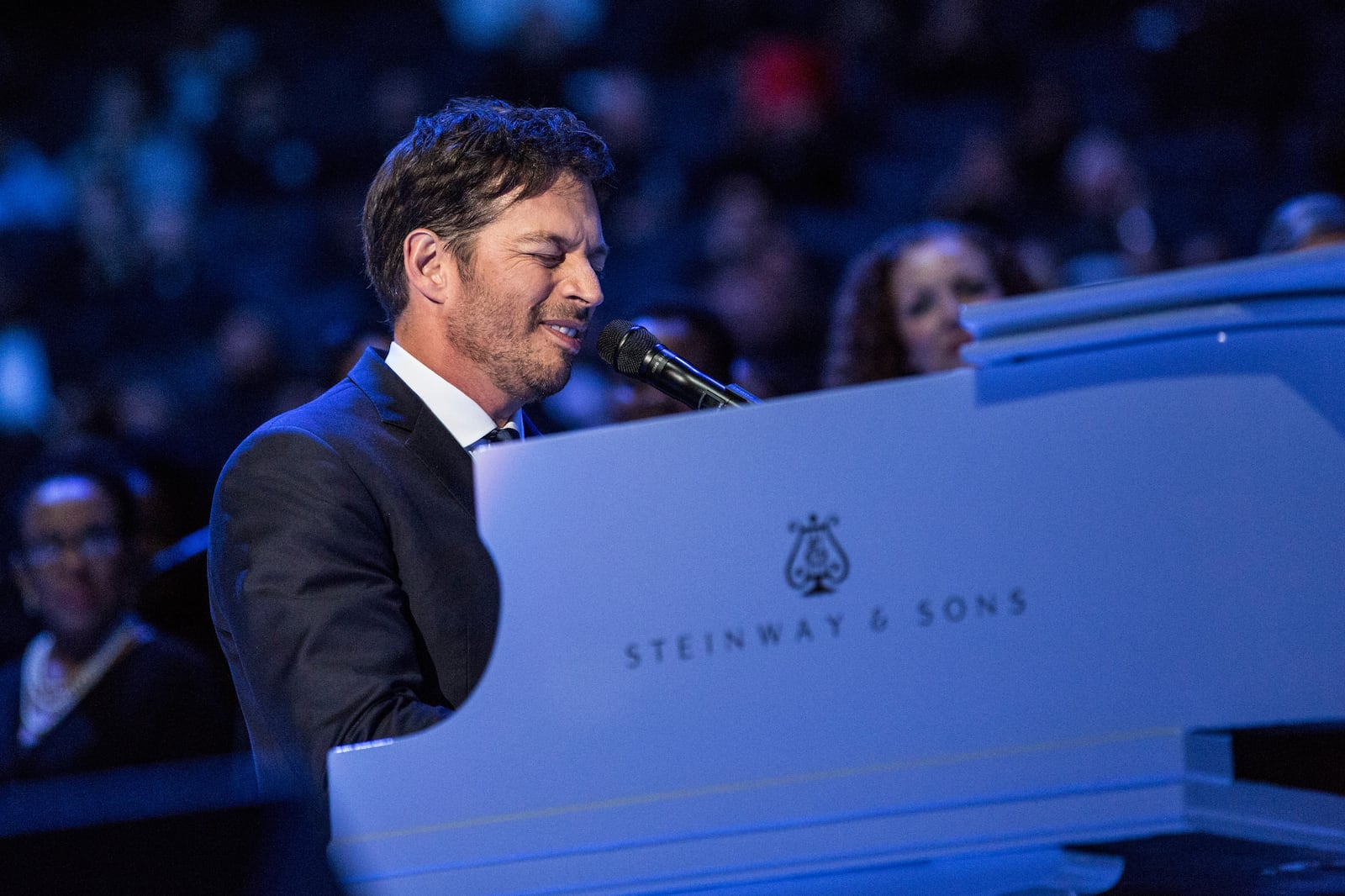 Harry Connick Jr. will perform at The Rose Music Center at The Heights Aug. 8. (Andrew Burton/Pool Photo via AP)