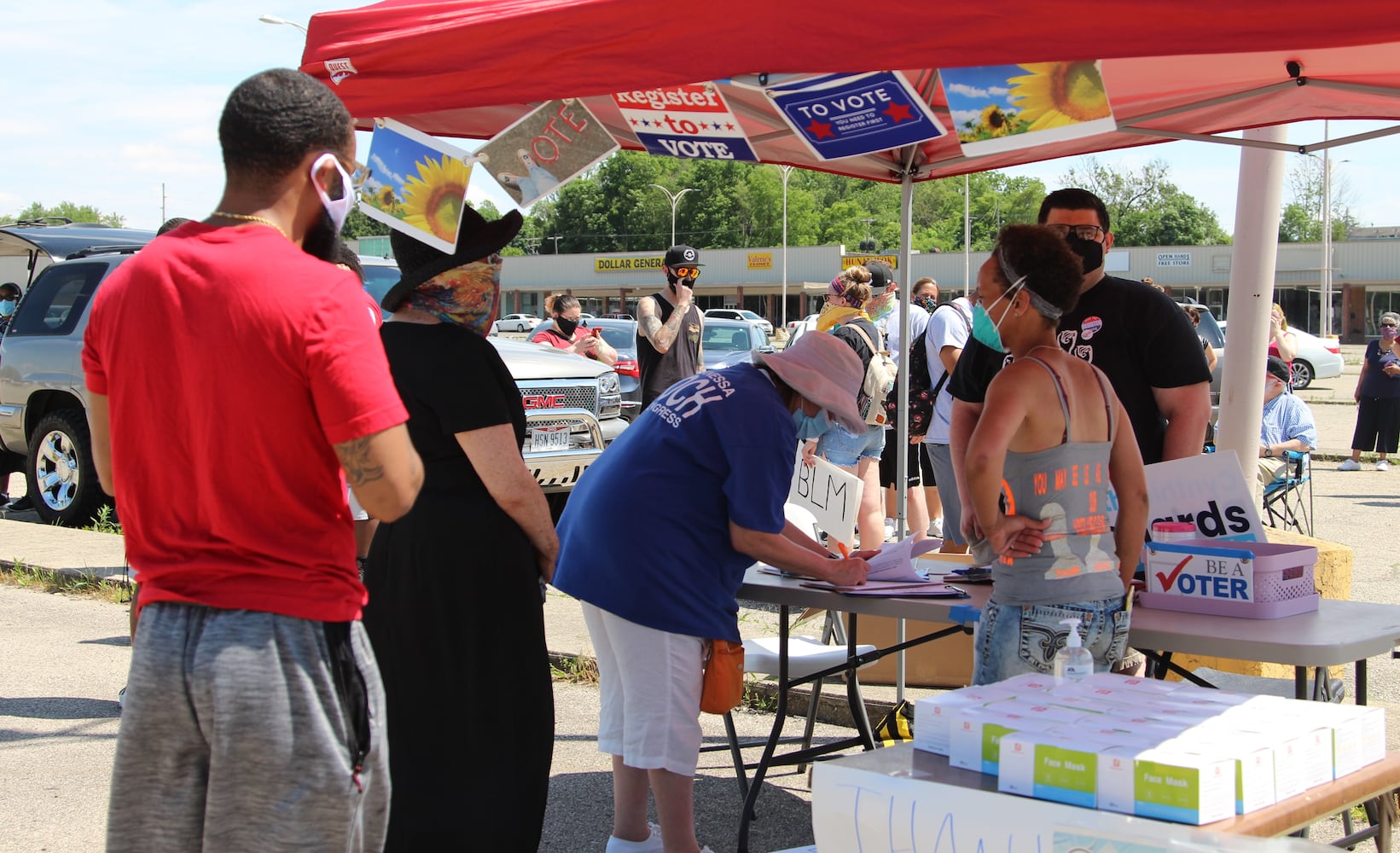 Scenes from peace rally in Springfield