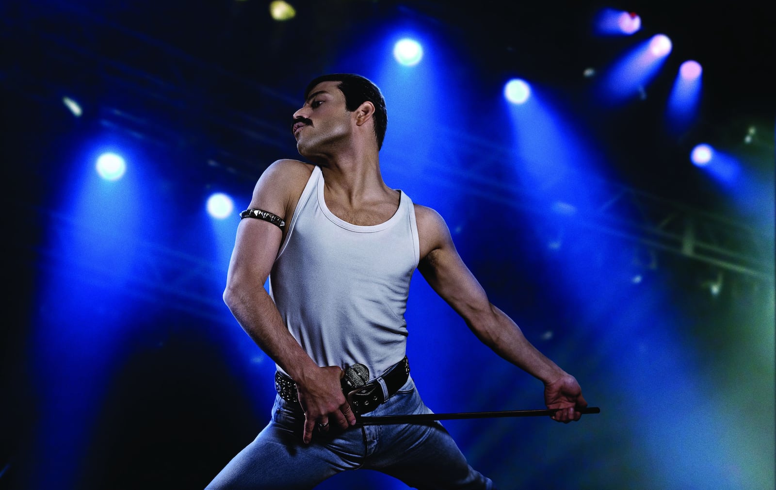 Rami Malek as rock icon Freddie Mercury in "Bohemian Rhapsody."