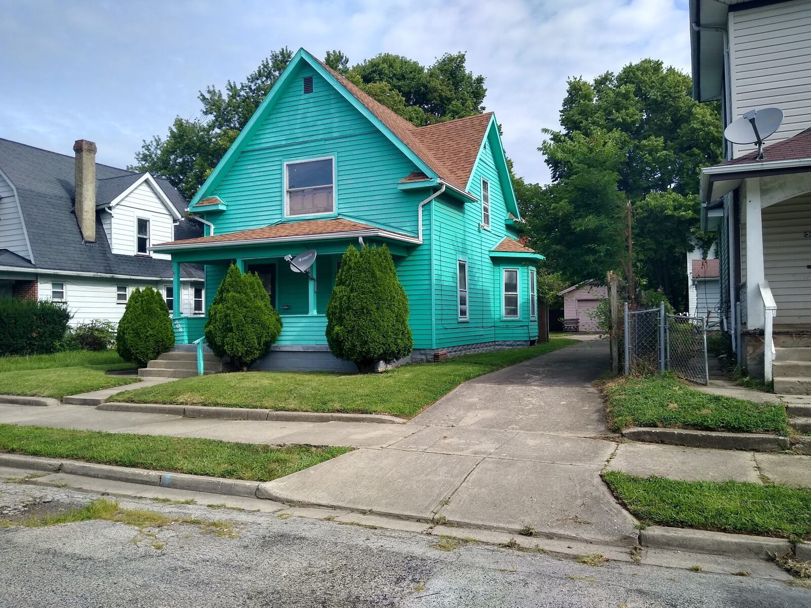 The house on West Clark Street that Youlish Rhodes Sr., lived in until his passing in May. Submitted