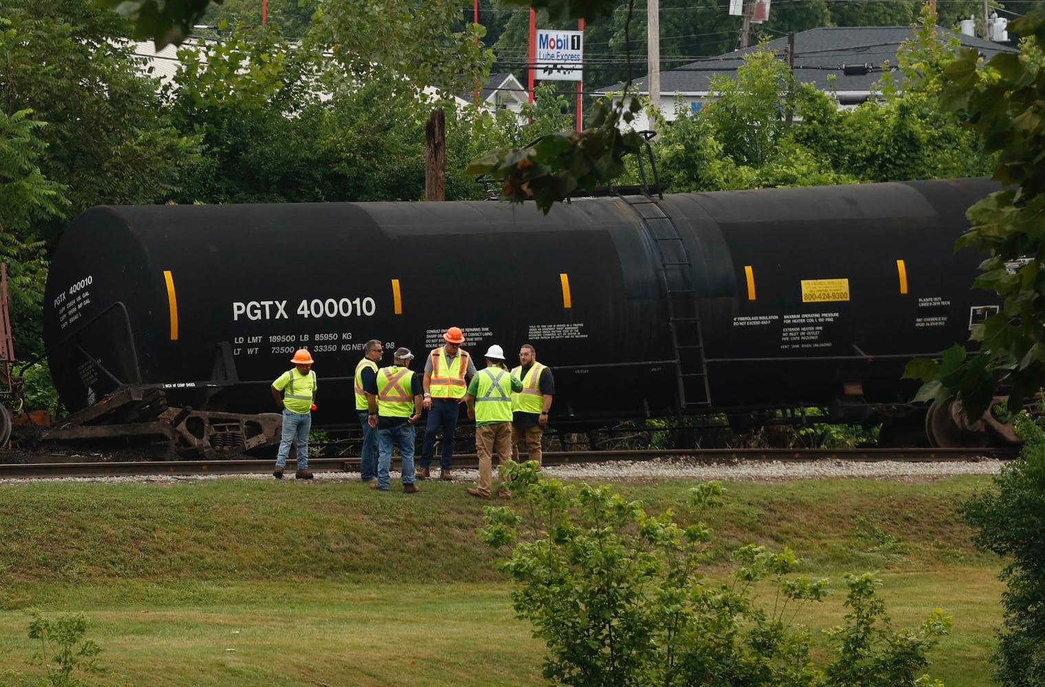 Springfield Train Derailment 