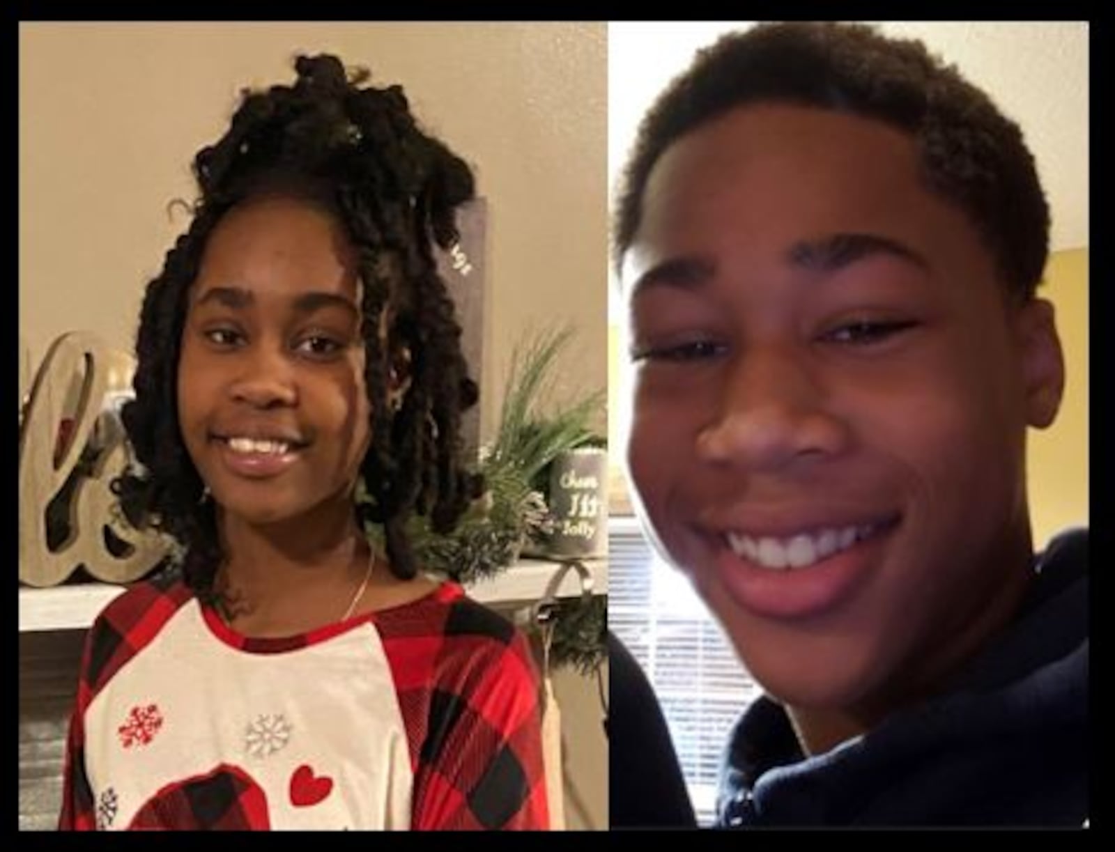 Naveaeh Stewart, 14, and Thomas Stewart, Jr., 12. CONTRIBUTED