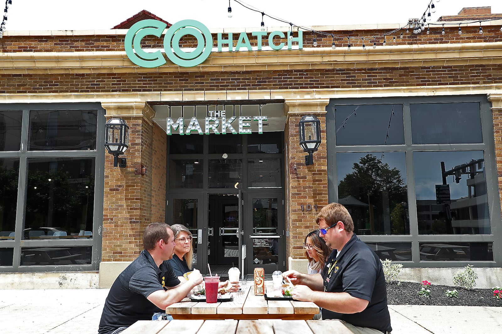 COhatch has outdoor dining in the front and side of the building. BILL LACKEY/STAFF