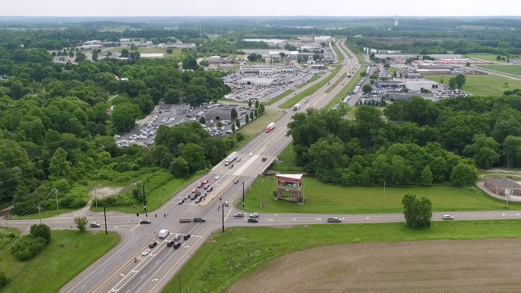 U.S. 35 in Beavercreek where Superstreet will be built.