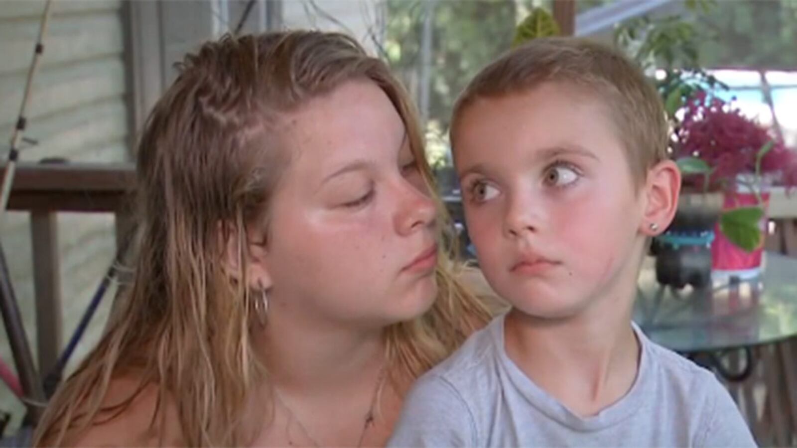 Seven-year-old Aiden McCullough and his older sister, 20-year-old Morgan Smith, are very close. Now, their bond is unbreakable after the boy saved his sister’s life.