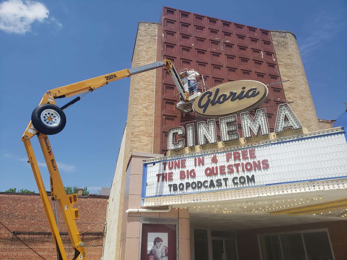 PHOTOS: Renovations continue at Gloria Theatre