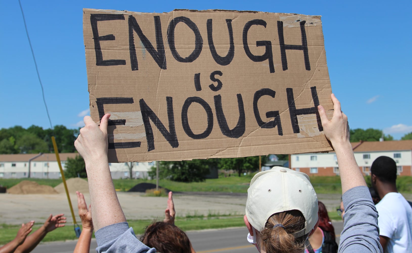 Scenes from peace rally in Springfield