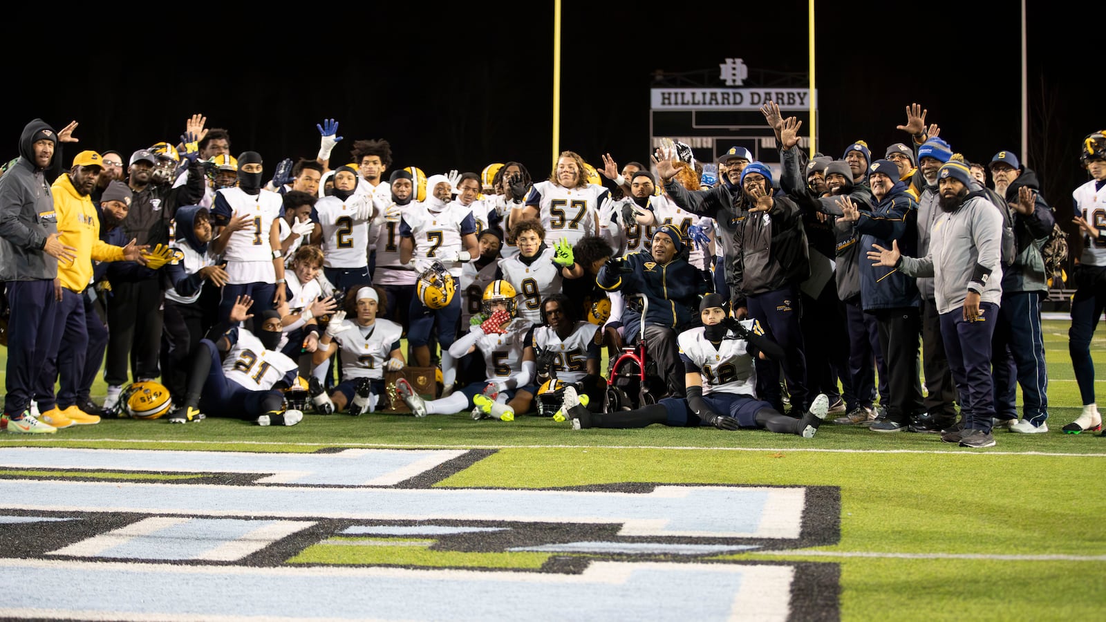 Springfield defeated Dublin Coffman 21-14 in the Division I, Region 2 final at Hilliard Darby Stadium on Nov. 17, 2023. Michael Cooper/CONTRIBUTED