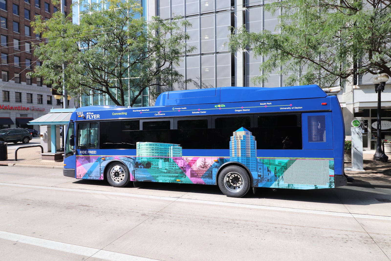 RTA is launching its new downtown circular bus service, The Flyer, on Nov. 9, 2018.