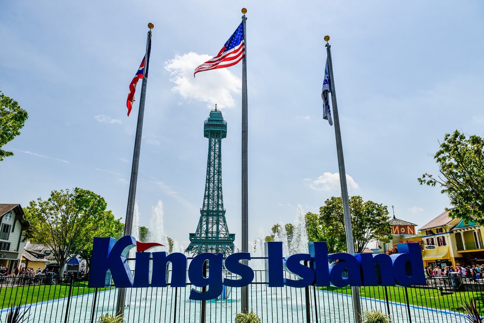 Kings Island’s owner Cedar Fair Entertainment Company reached record revenues in fiscal month August. NICK GRAHAM/STAFF