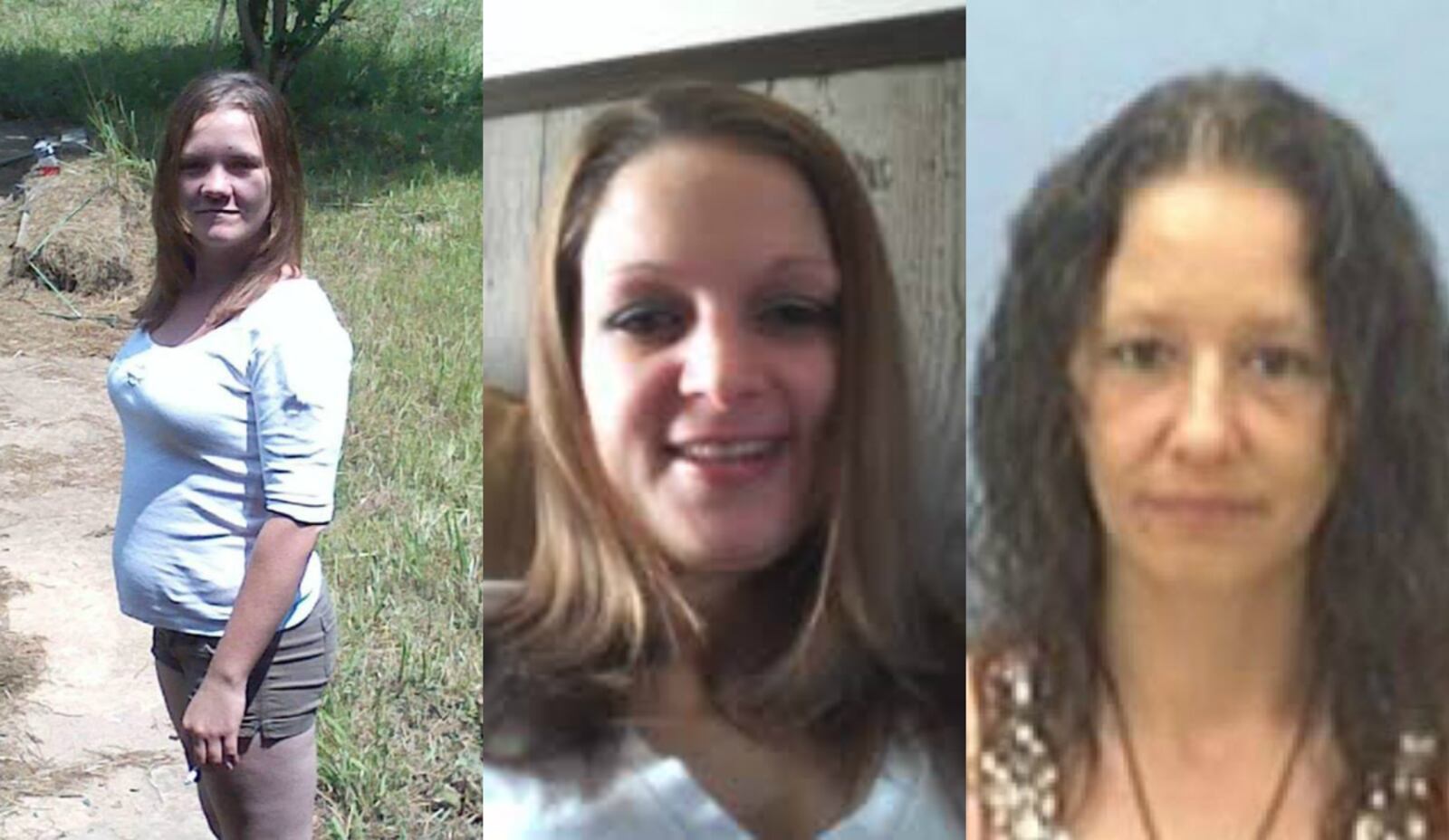 These three woman are still missing from Springfield — from the left, Amber Whitmer, Amanda Ward-Romine and Michelle L. Rice. Anyone with information is asked to call the Springfield Police Division at 937-3247-7685.