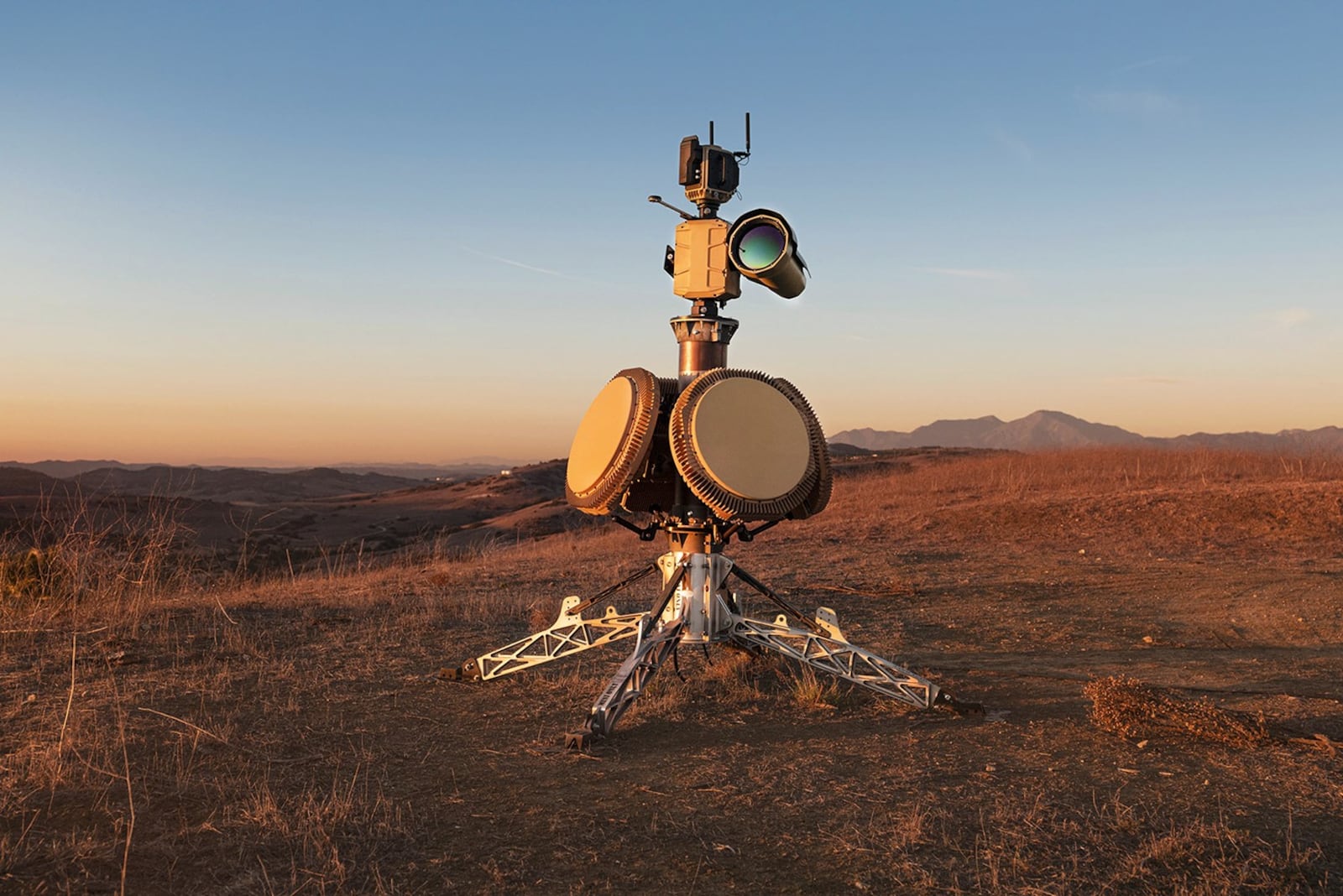 An Anduril long-range sentry. Company photo