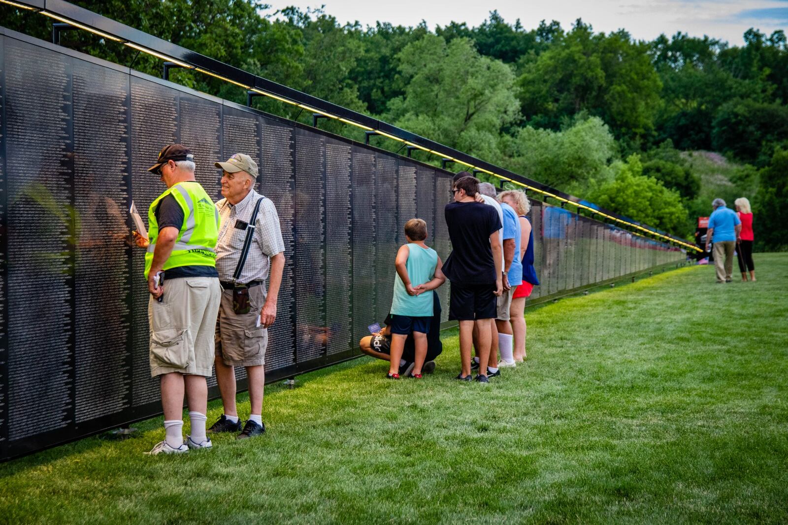 The Wall That Heals, a three-quarter scale replica of the Vietnam Veterans Memorial in Washington, D.C. and mobile educational center, will be on display in Yankee Park, 7500 Yankee St., Centerville, from July 27 to July 30, 2023. CONTRIBUTED